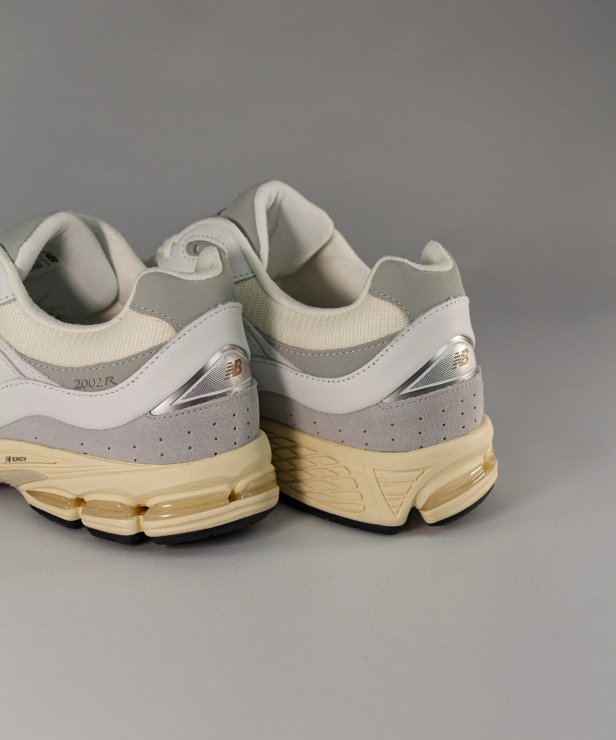 New Balance 2002R White & Cream Leather