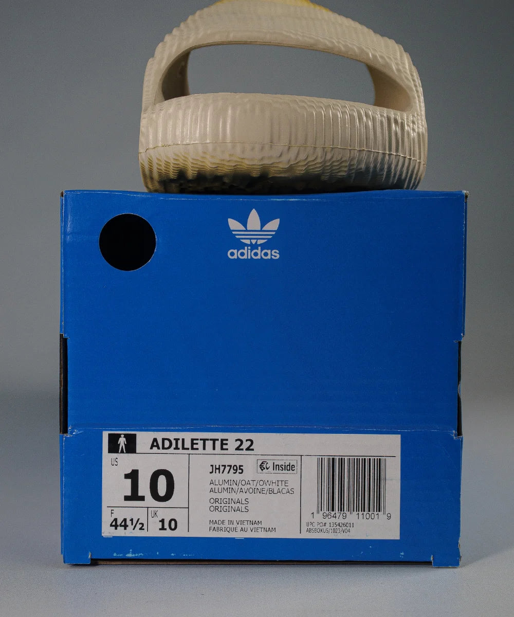 Тапочки Adidas Adilette 22 Slider Oat Off White