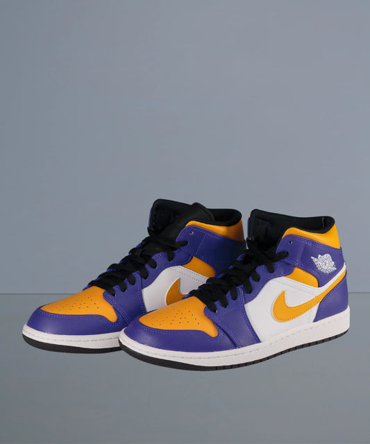 Nike Air Jordan 1 Mid Lakers