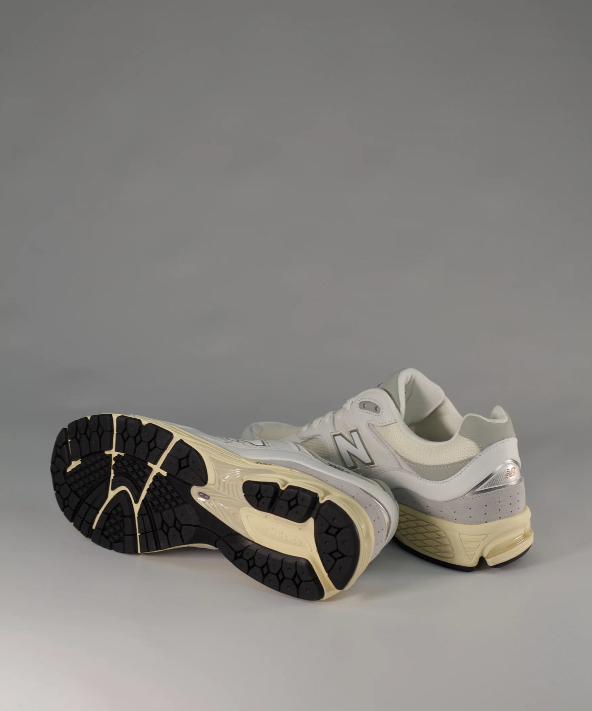 New Balance 2002R White & Cream Leather
