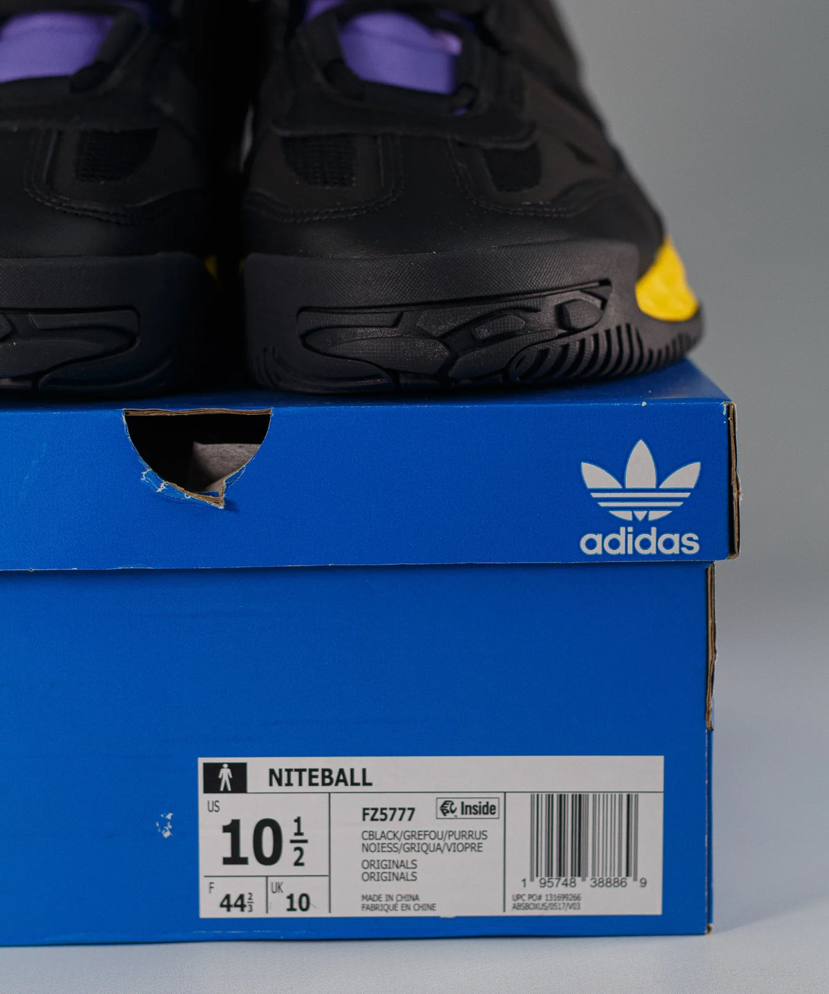 Adidas Niteball Black & Multicolor