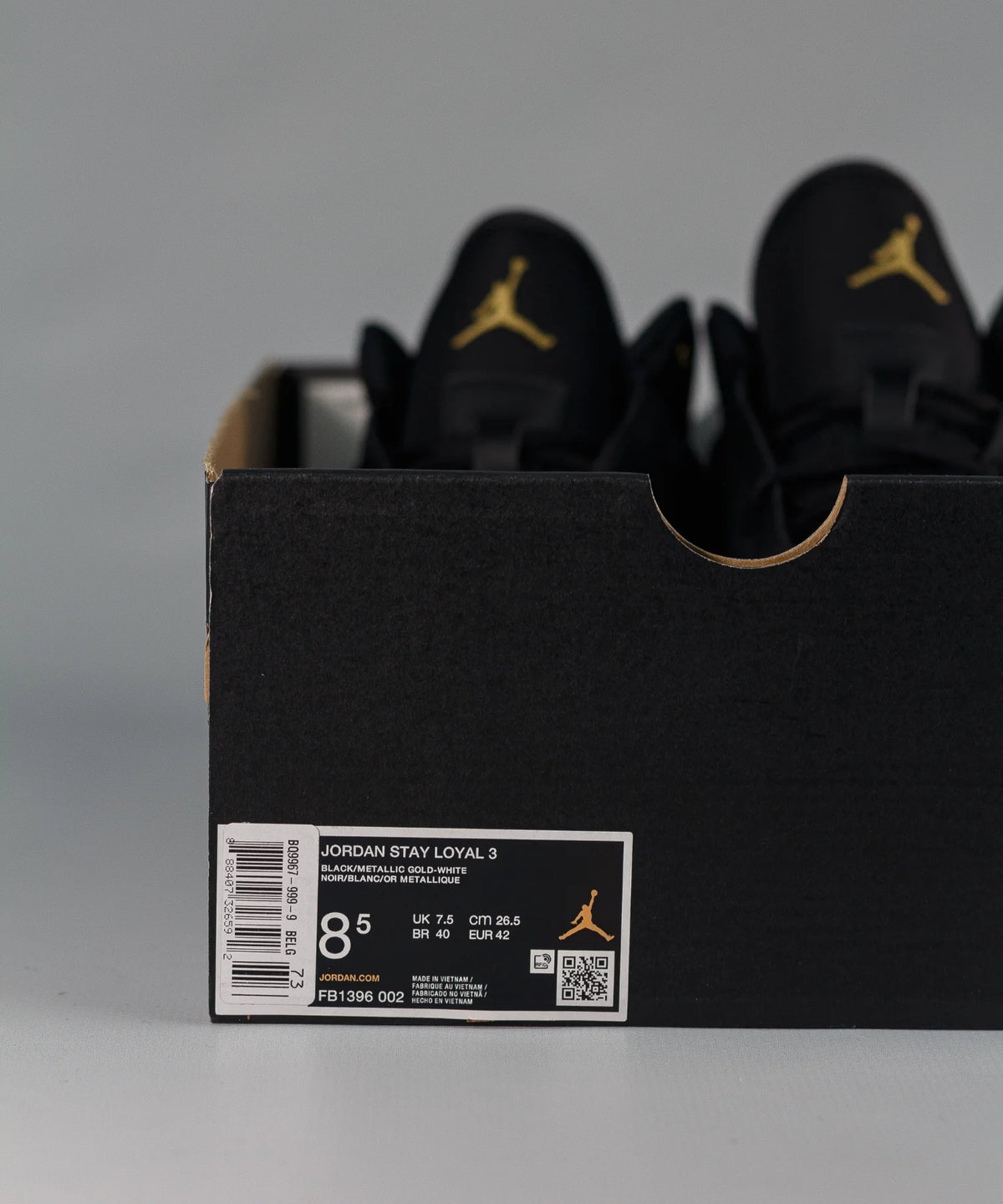 Nike Air Jordan Stay Loyal 3 Black & White