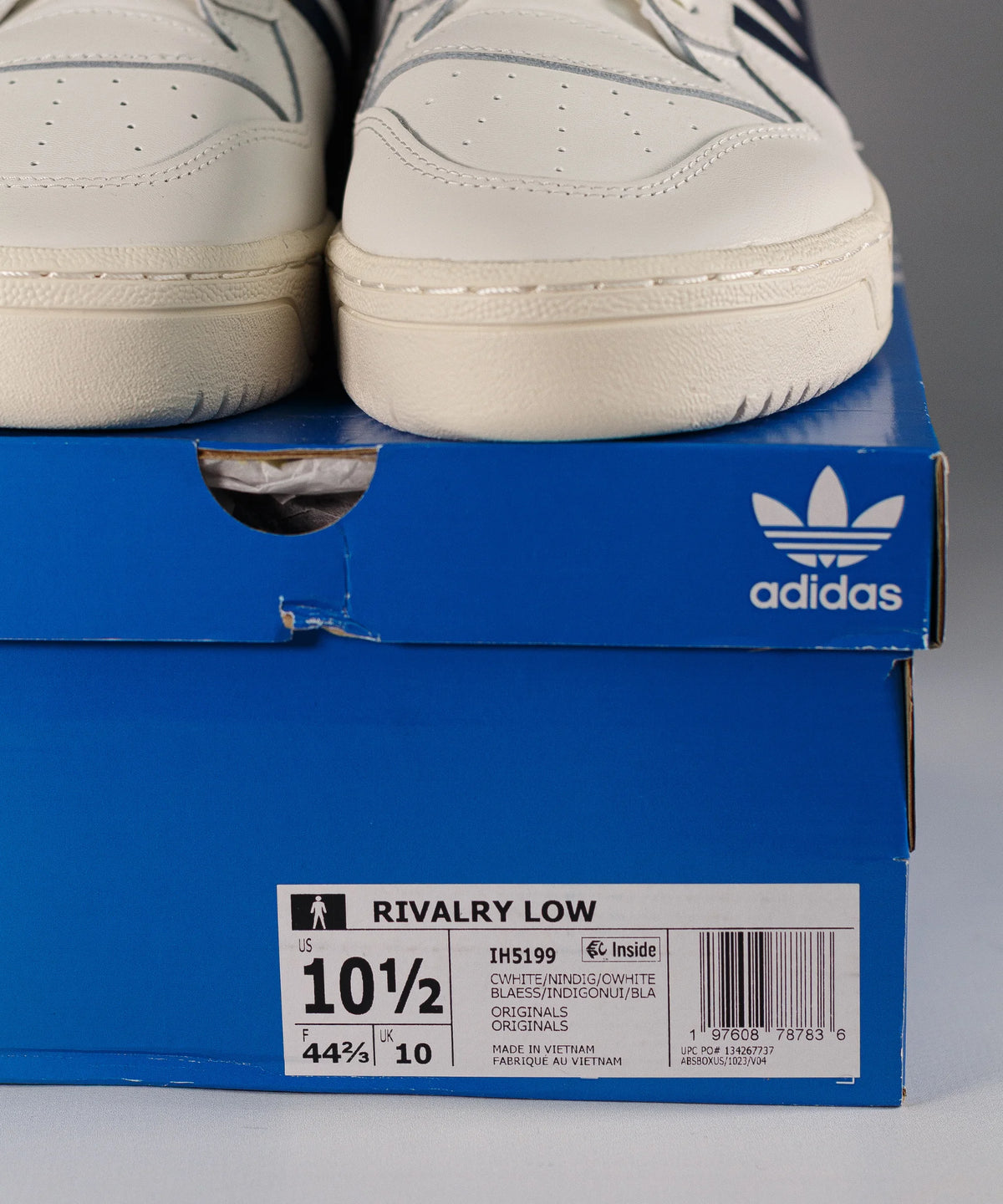 Adidas Rivalry Low Cream & Blue