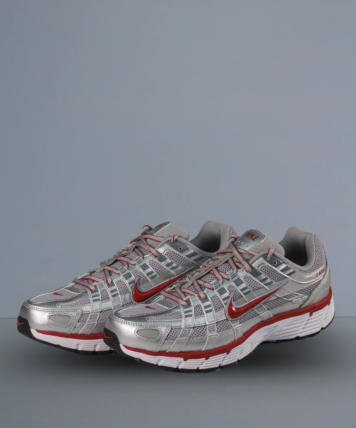 Nike P-6000 Grey & University Red