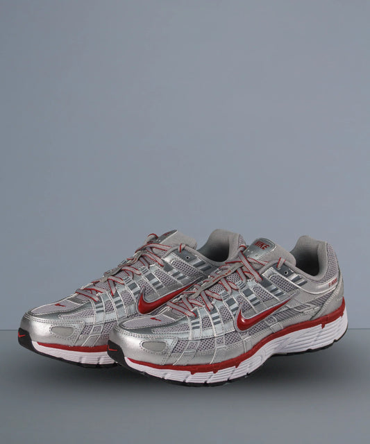 Nike P-6000 Grey & University Red