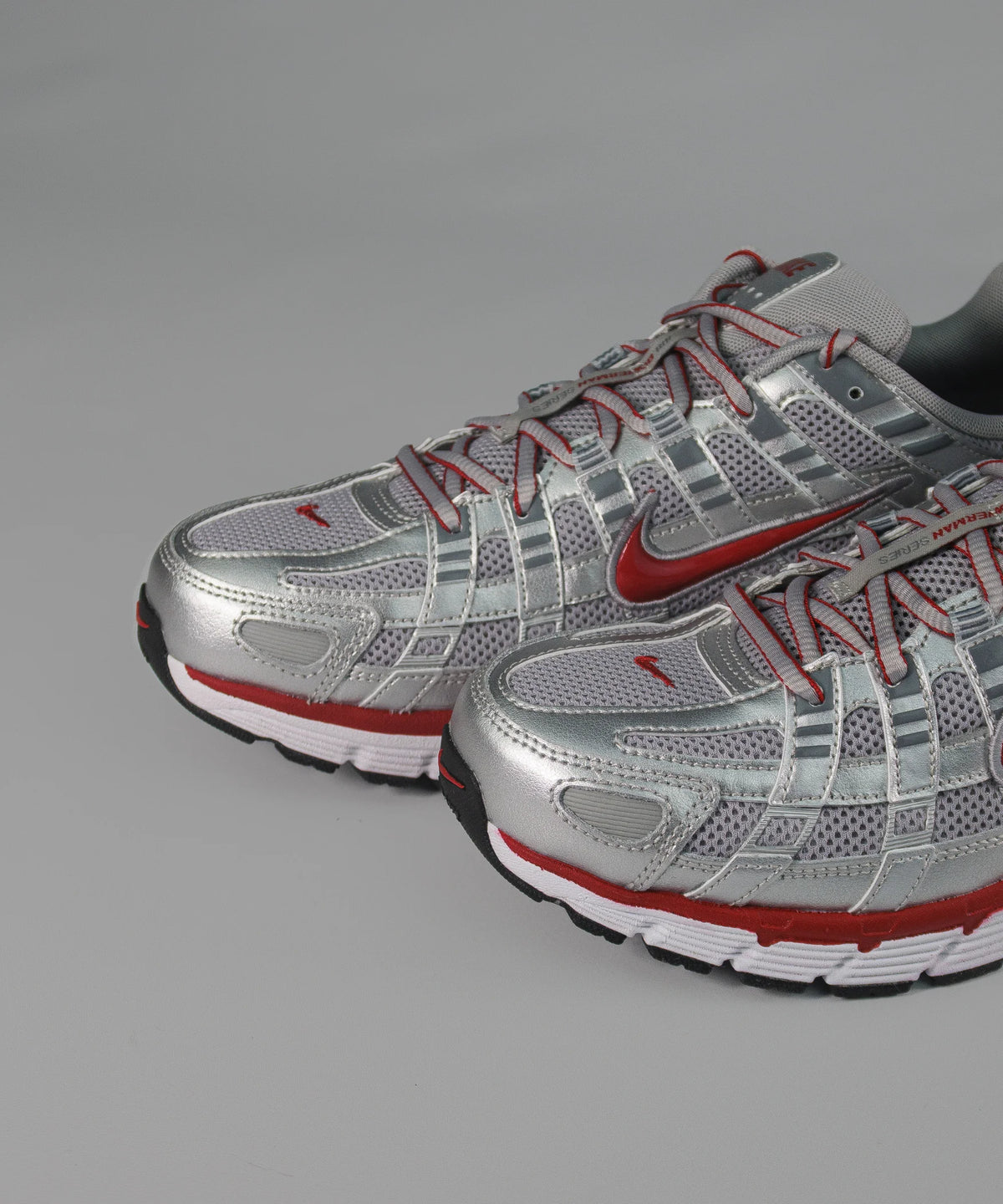 Nike P-6000 Grey & University Red