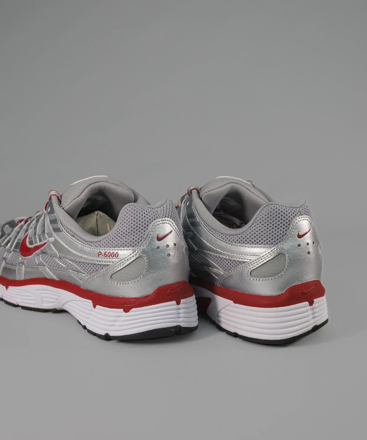 Nike P-6000 Grey & University Red