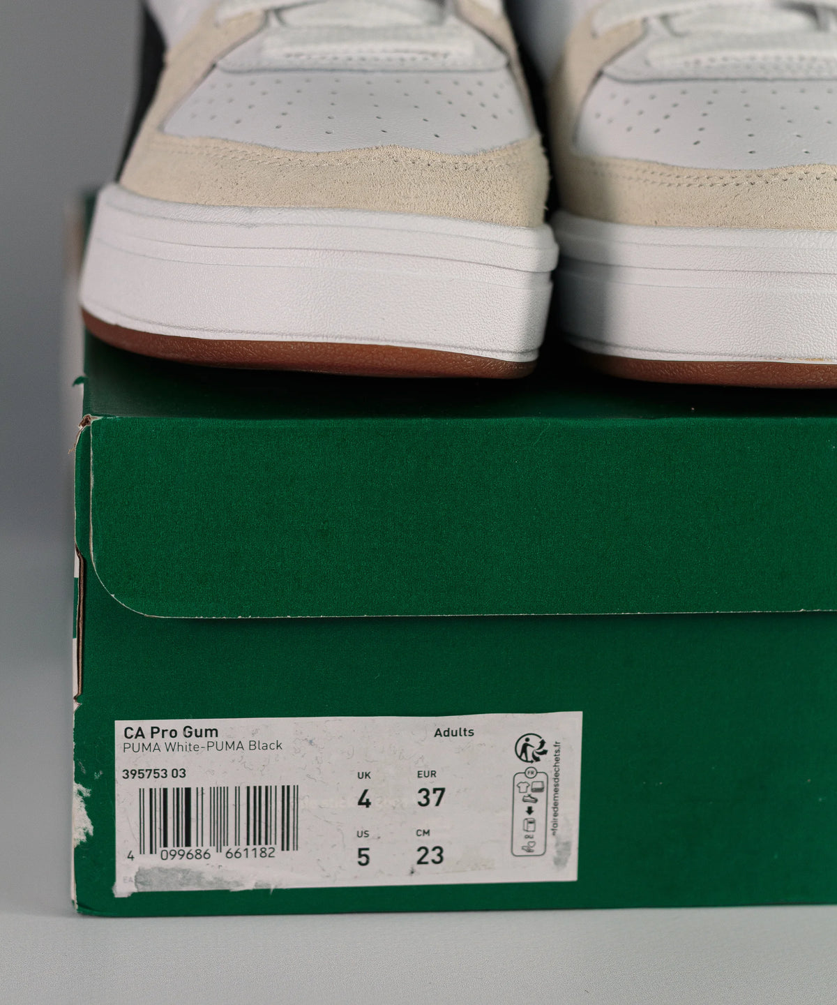 Puma Ca Pro White & Black Gum