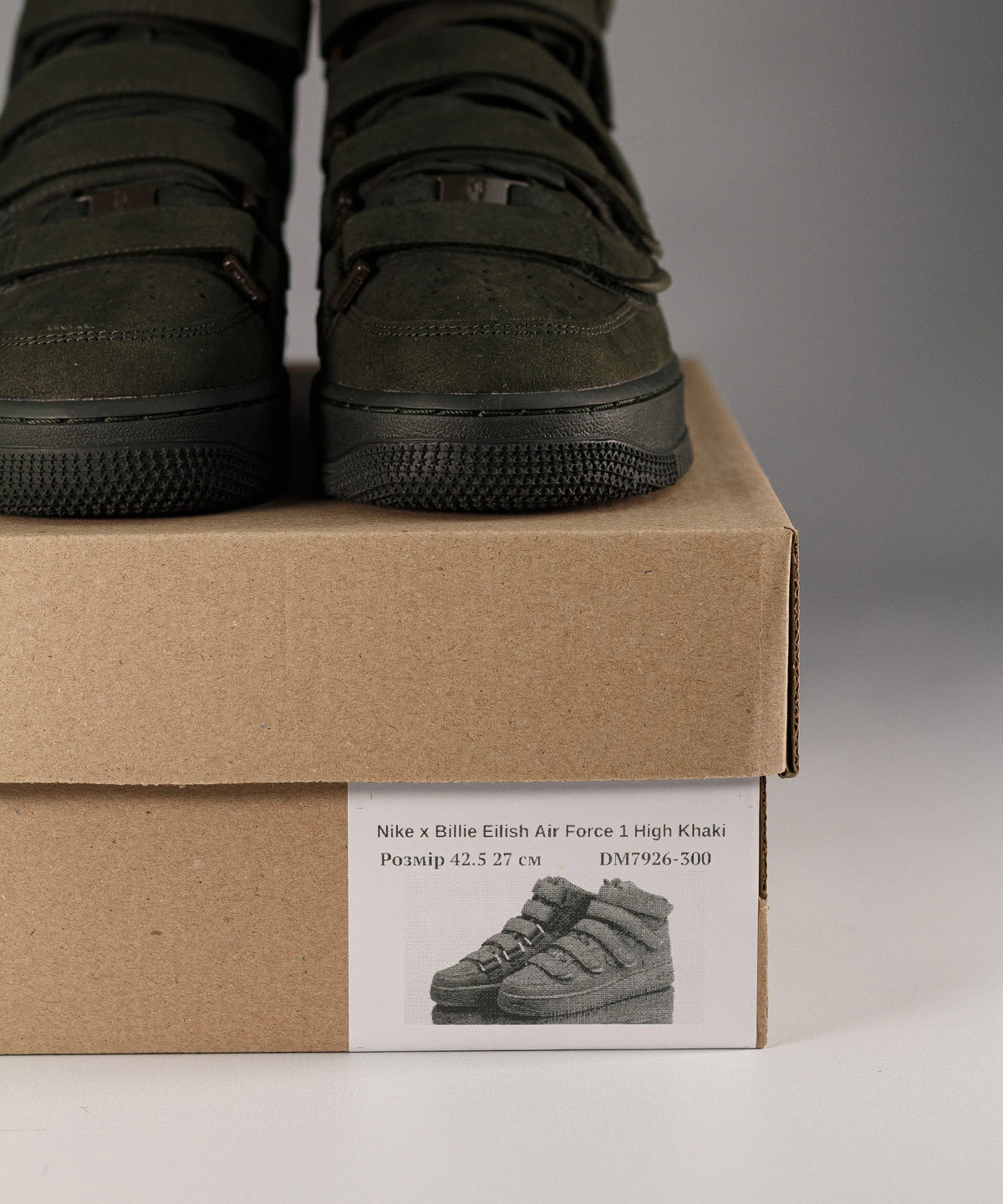 Nike x Billie Eilish Air Force 1 High Khaki Sequoia