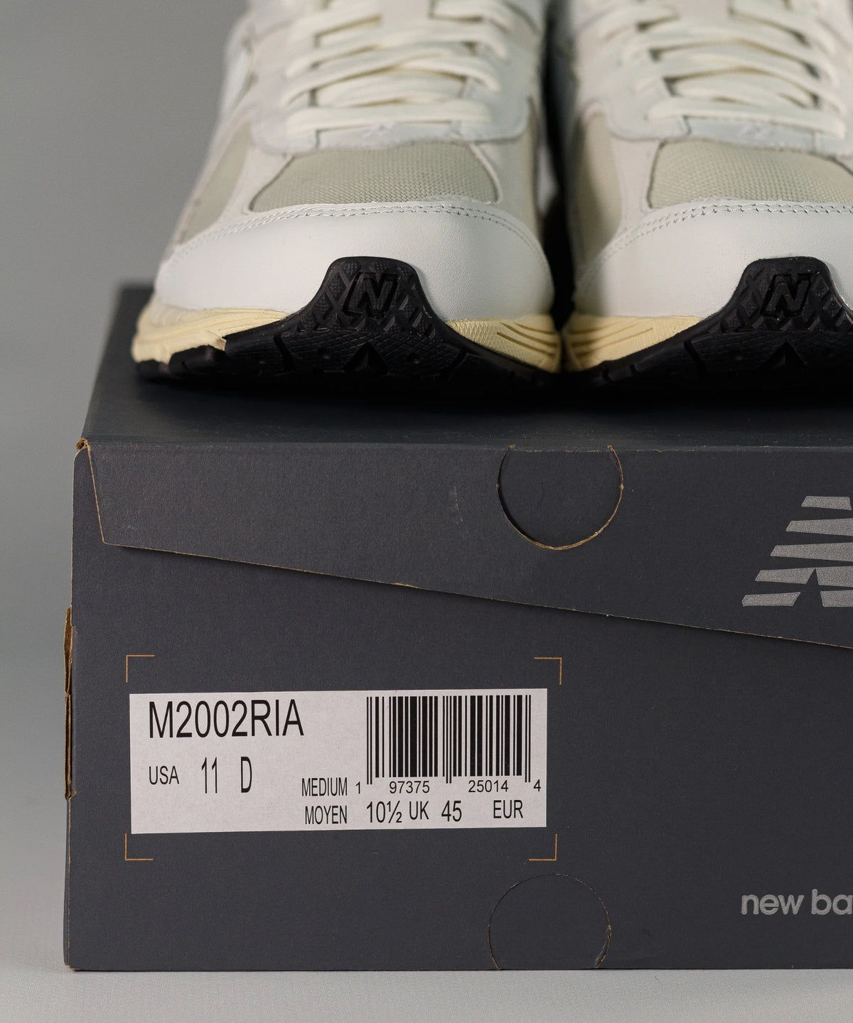 New Balance 2002R White & Cream Leather