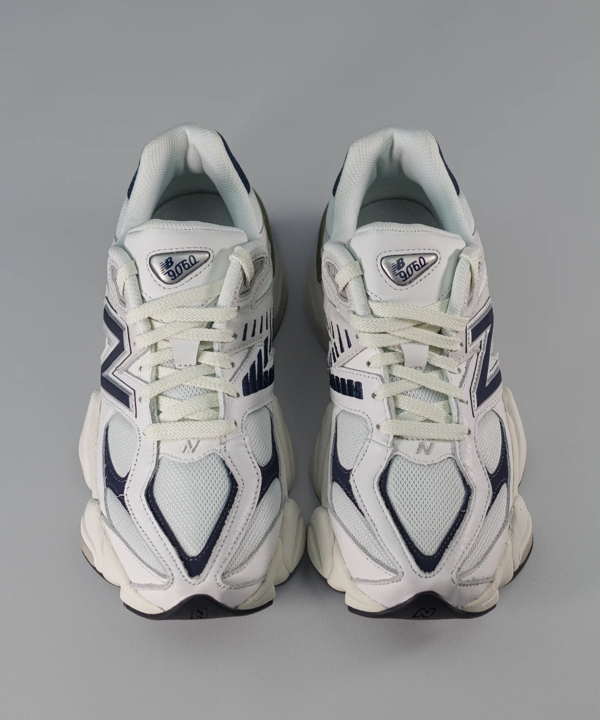 New Balance 9060 White & Blue Leather