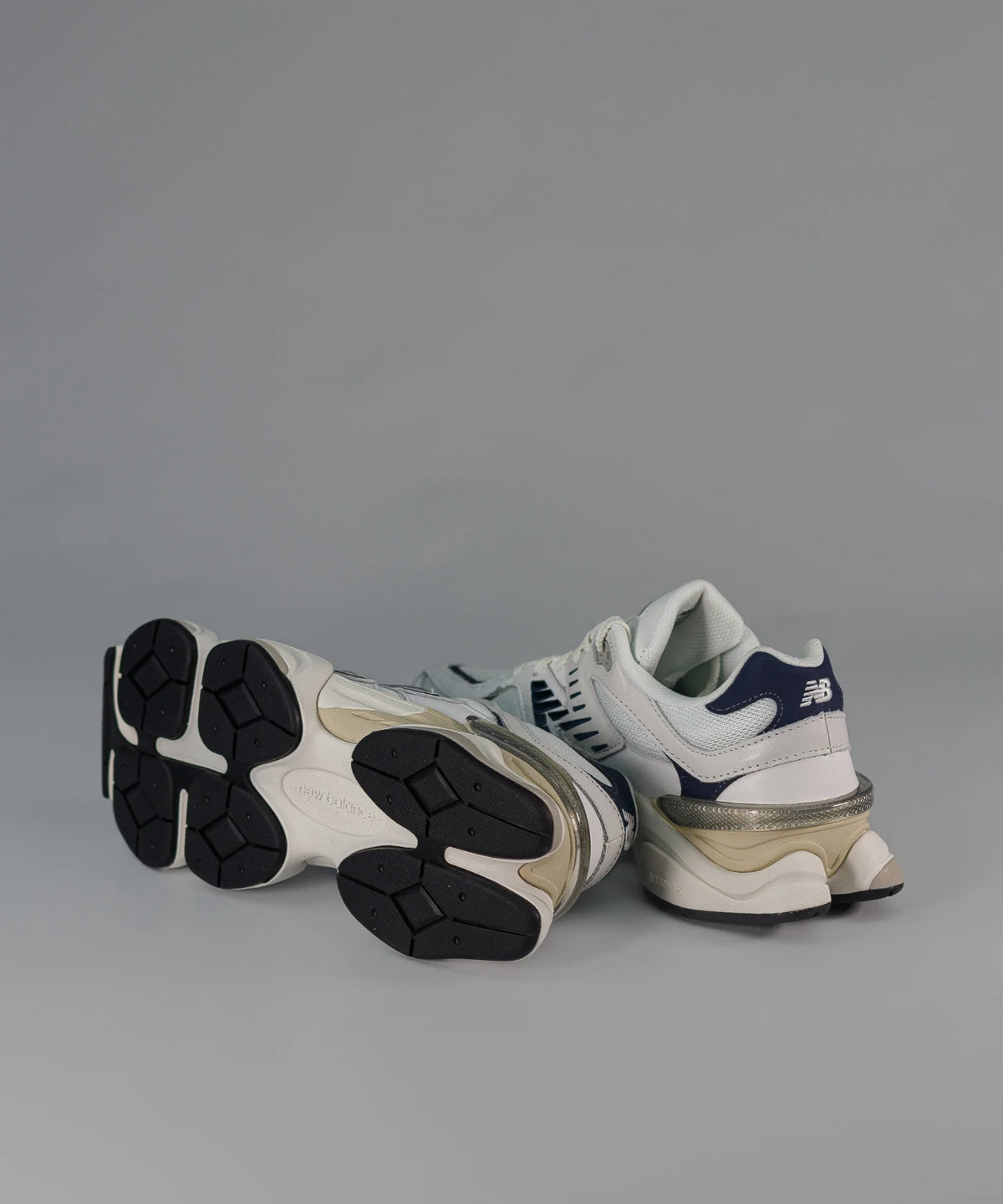 New Balance 9060 White & Blue Leather