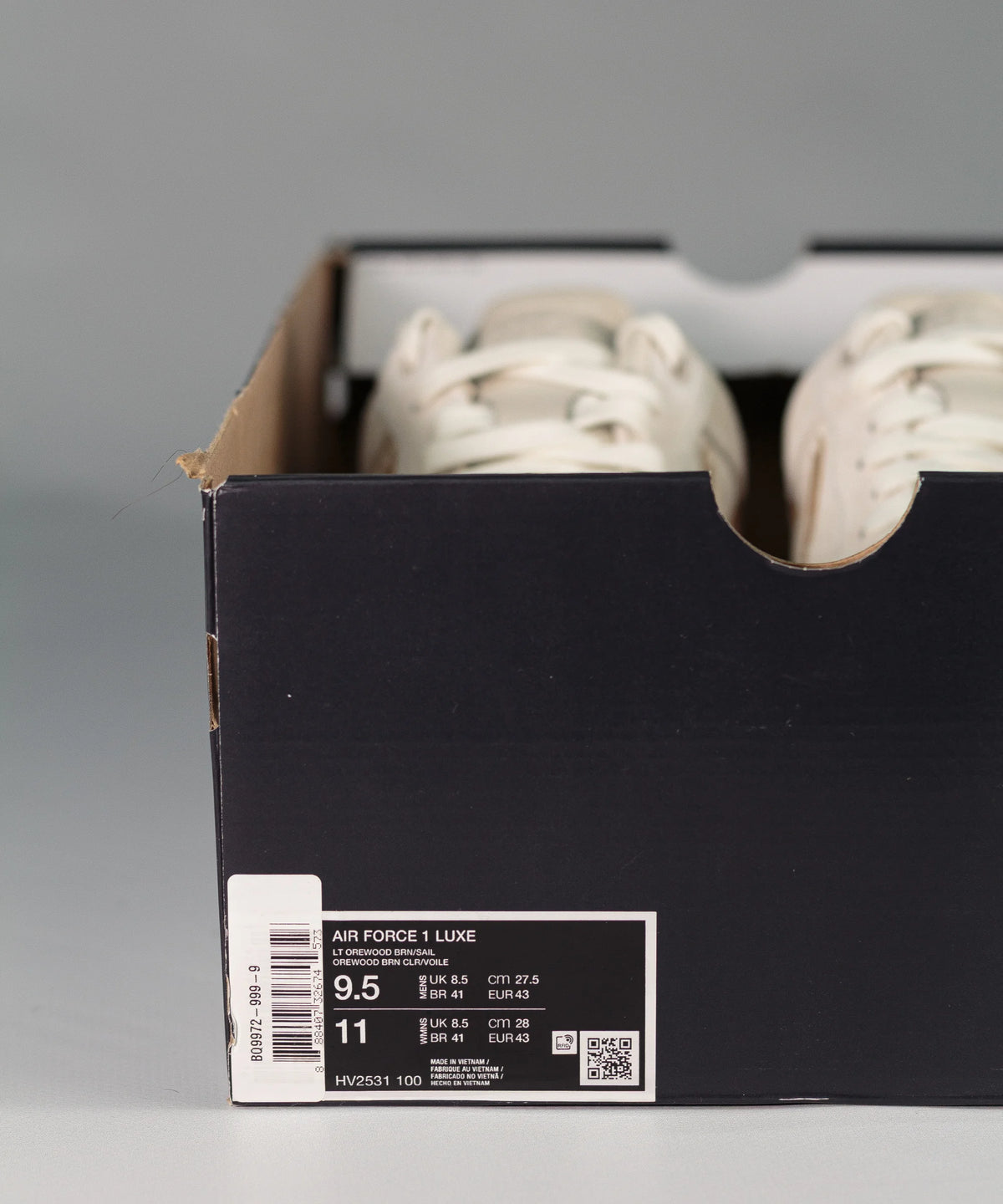 Nike Air Force 1 Low Luxe Beige Suede