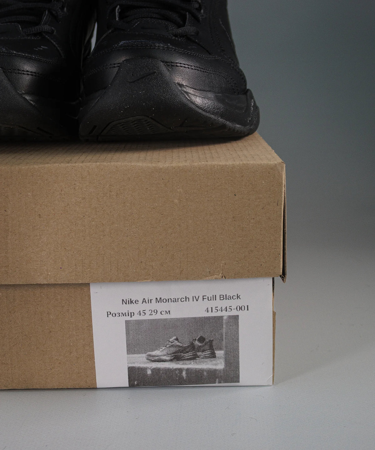Nike Air Monarch IV Full Black