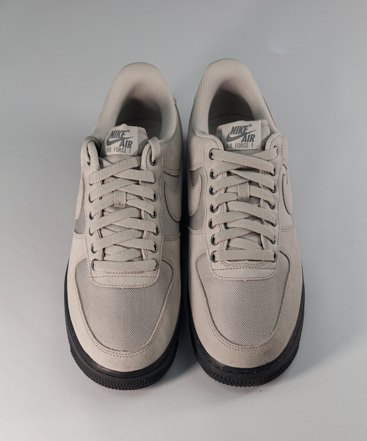 Nike Air Force 1 Low Light Grey & Black Cordura