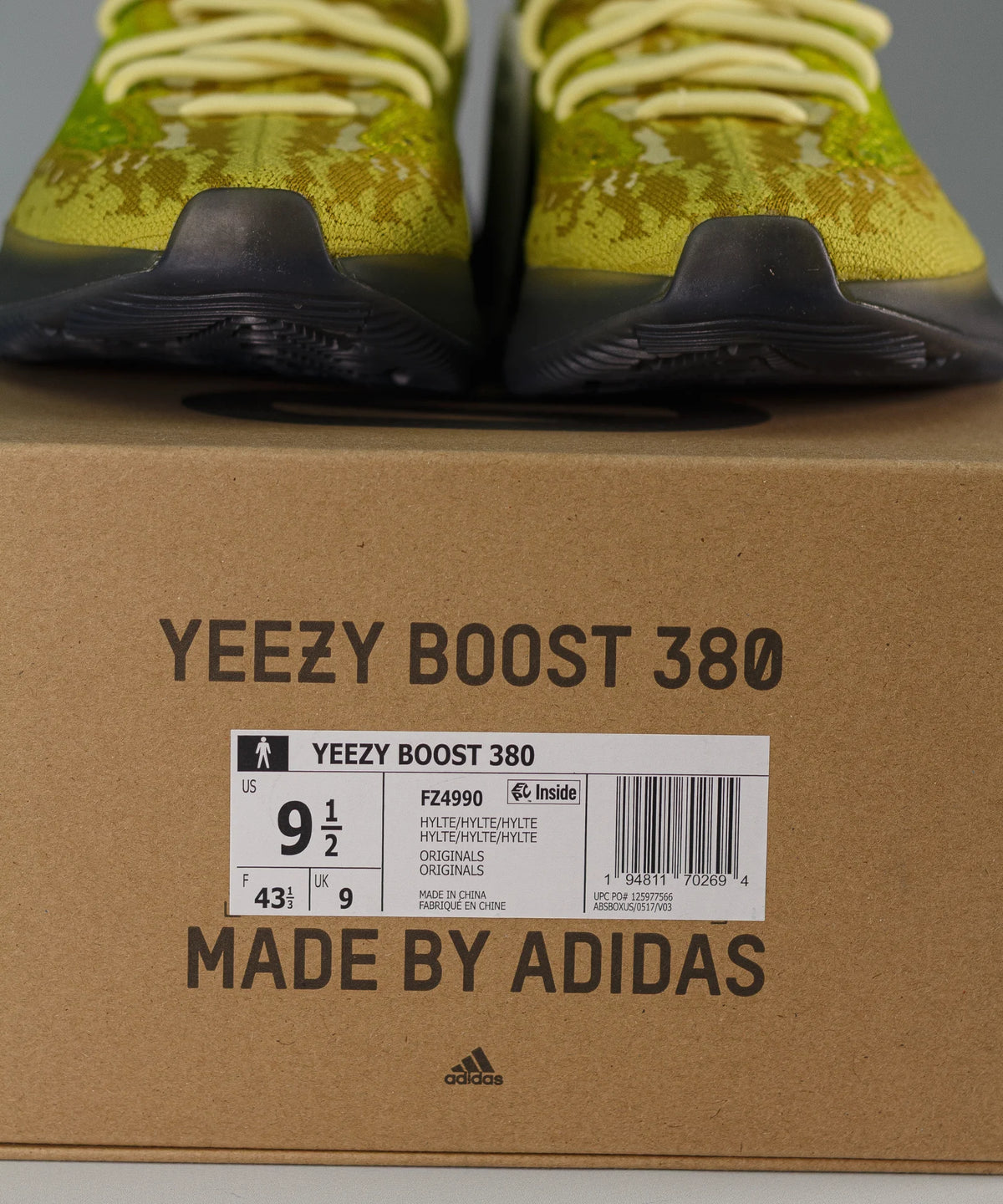 Adidas Yeezy Boost 380 Hylte Glow