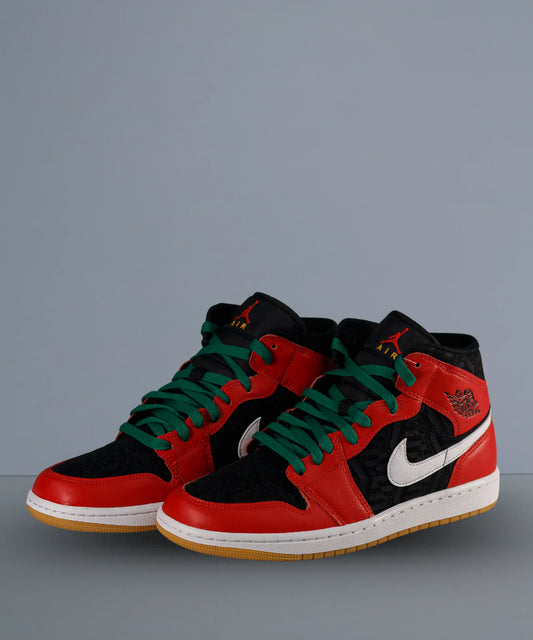 Nike Air Jordan 1 Mid SE Christmas Red