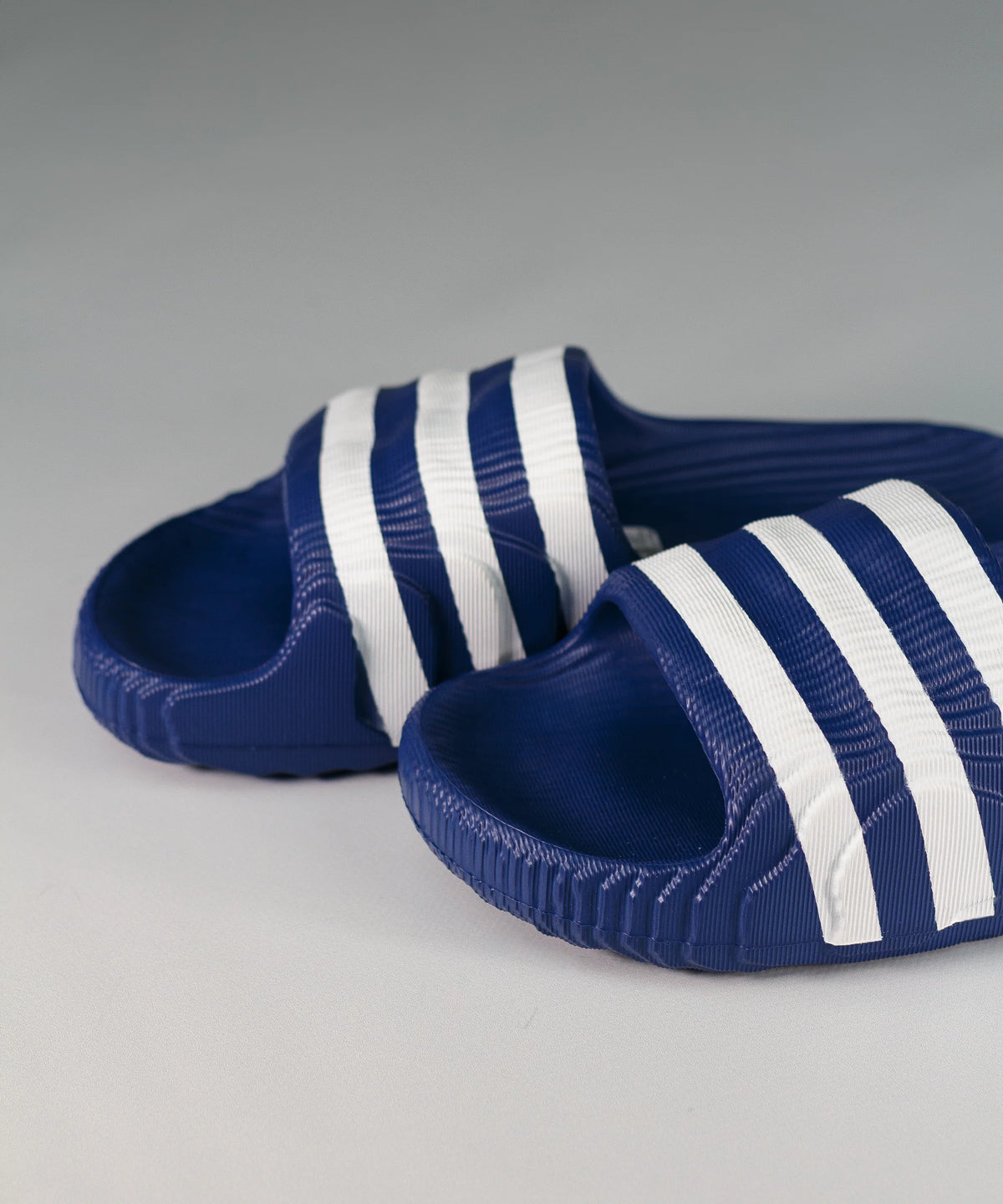 Тапочки Adidas Adilette 22 Slider Blue 3 Stripes