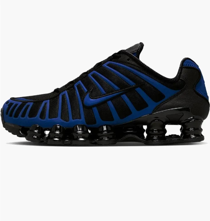 Nike Shox TL Black Blue Reflective