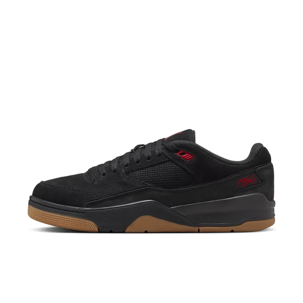 Nike Air Jordan Flight Court Black Red Gum