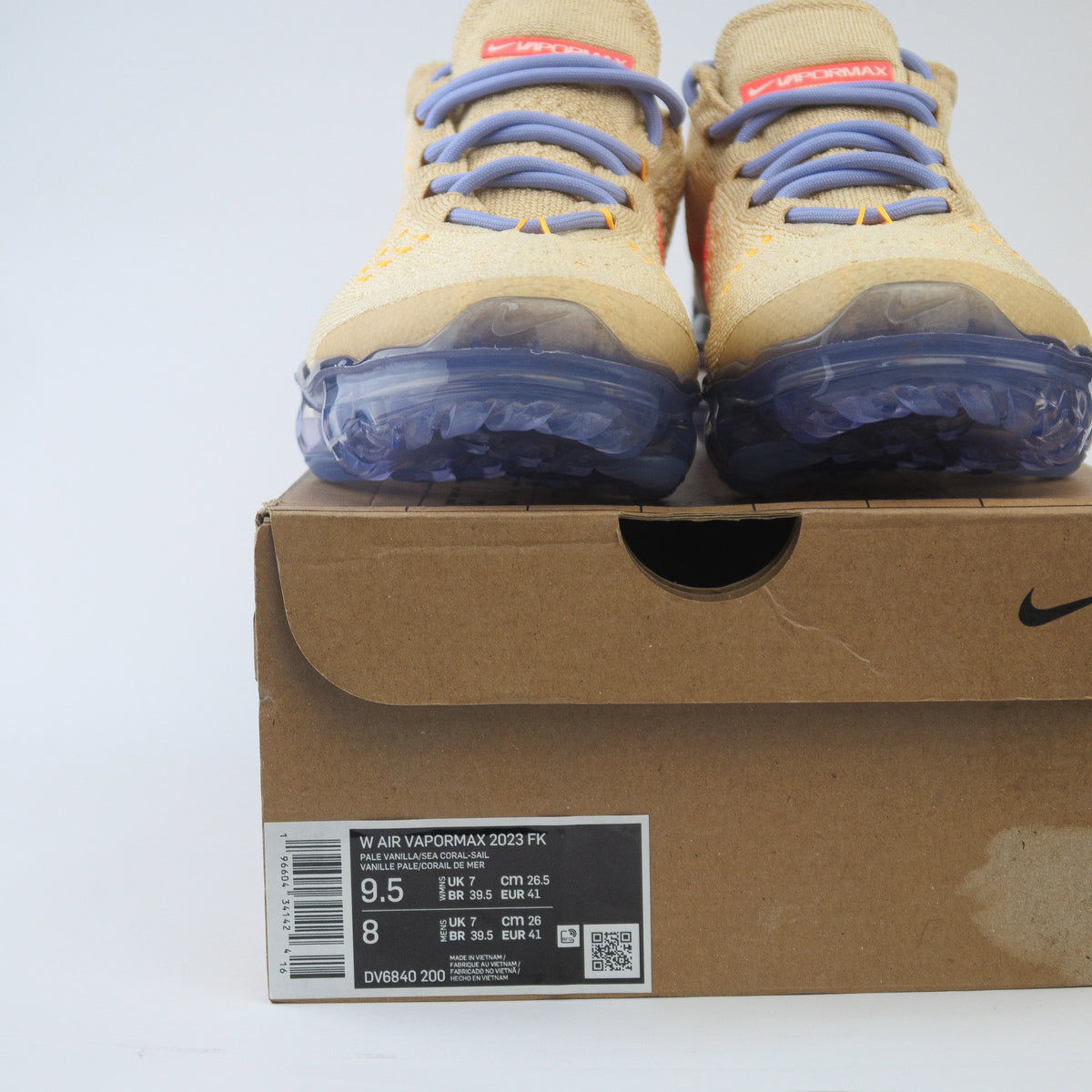 Nike Air Vapormax 2023 Flyknit Next Nature Pale Vanilla Wms