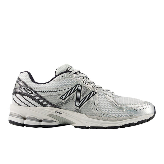 New Balance 860 v2 White Silver Metallic