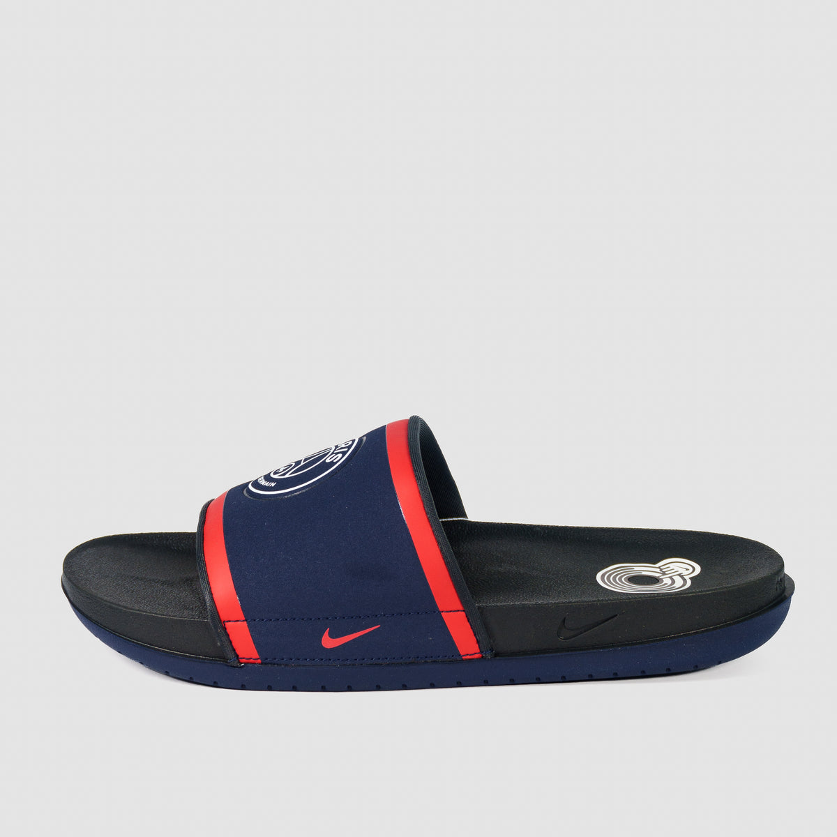 Тапочок Nike Paris Saint-Germain Offcourt Slide Blue — бічний профіль