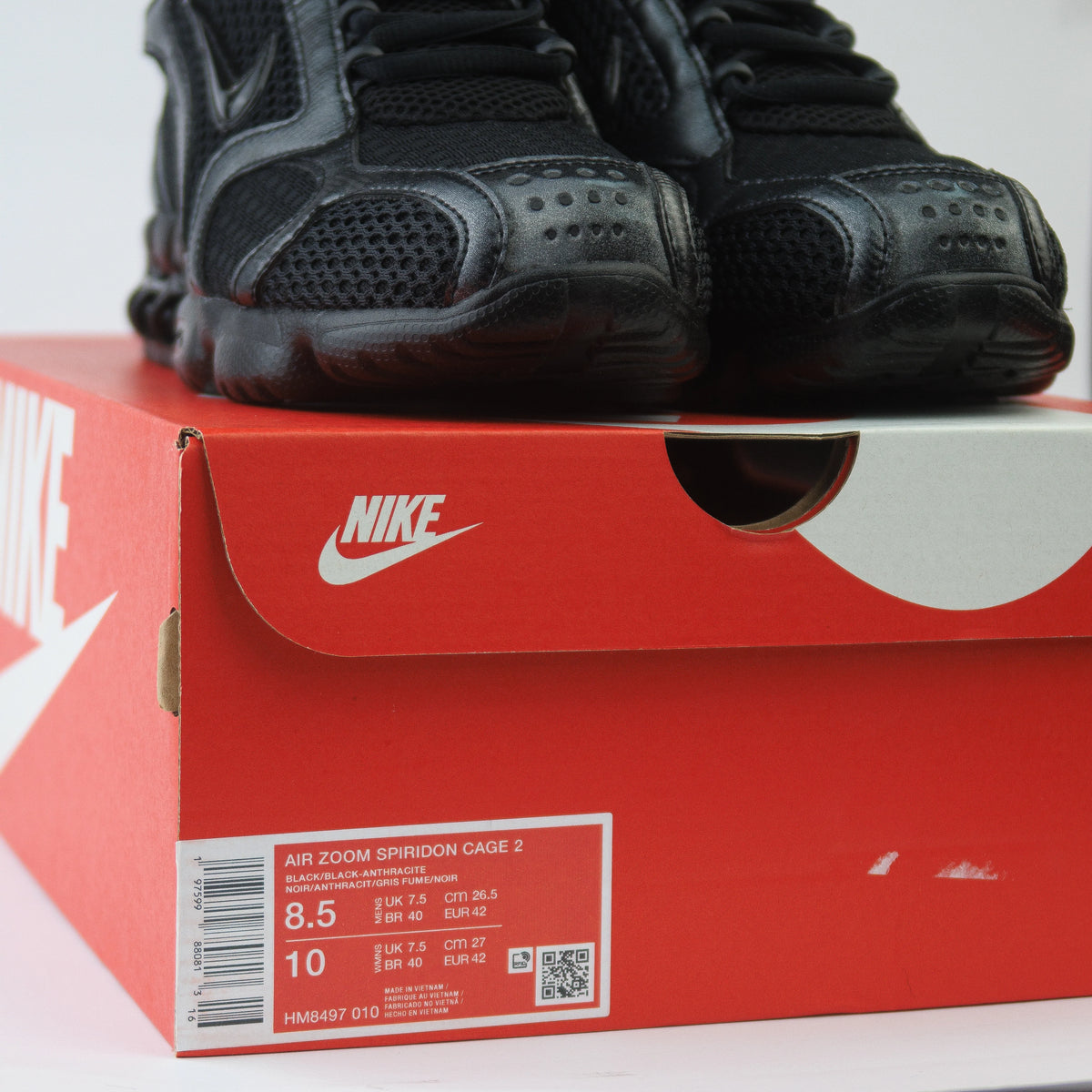 Nike Air Zoom Spiridon Cage 2 Full Black