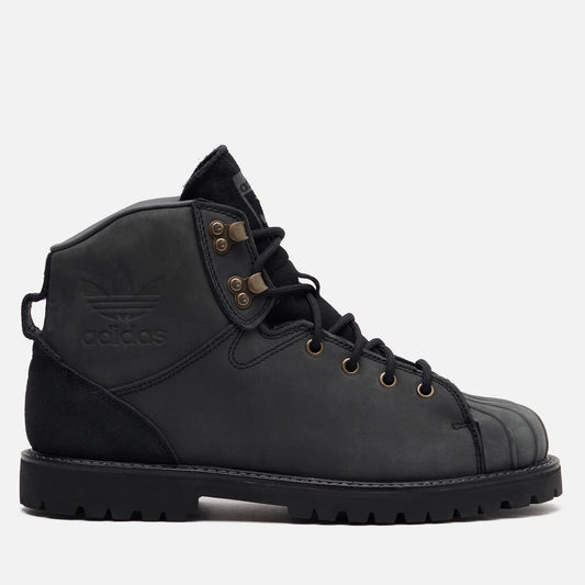 Adidas Superstar Boot Black Nubuk Black