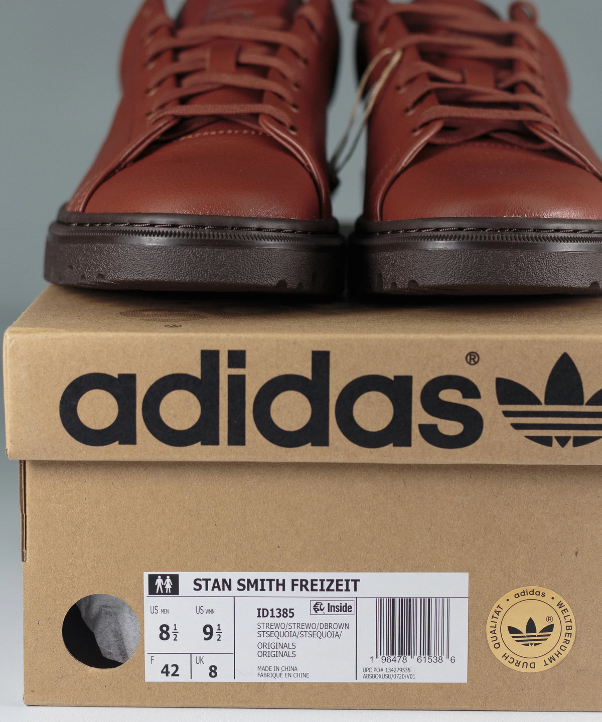 Adidas Stan Smith Freizeit Redwood Leather