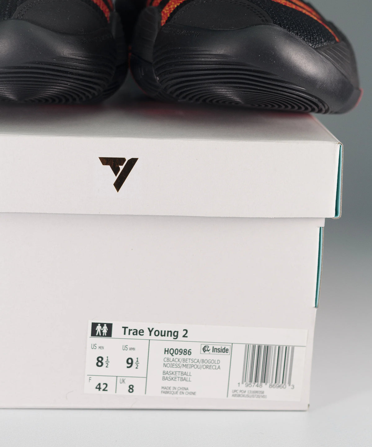 Adidas Trae Young 2.0 Core Black & Red