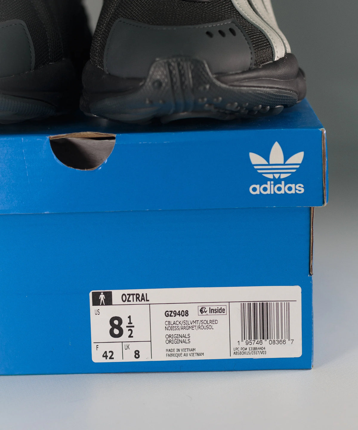 Adidas Oztral Grey & Black