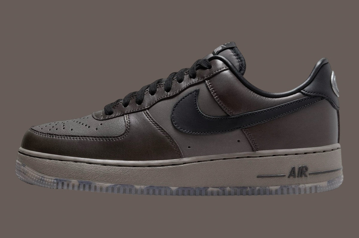 Nike Air Force 1 Low Black Tea and Petra Brown