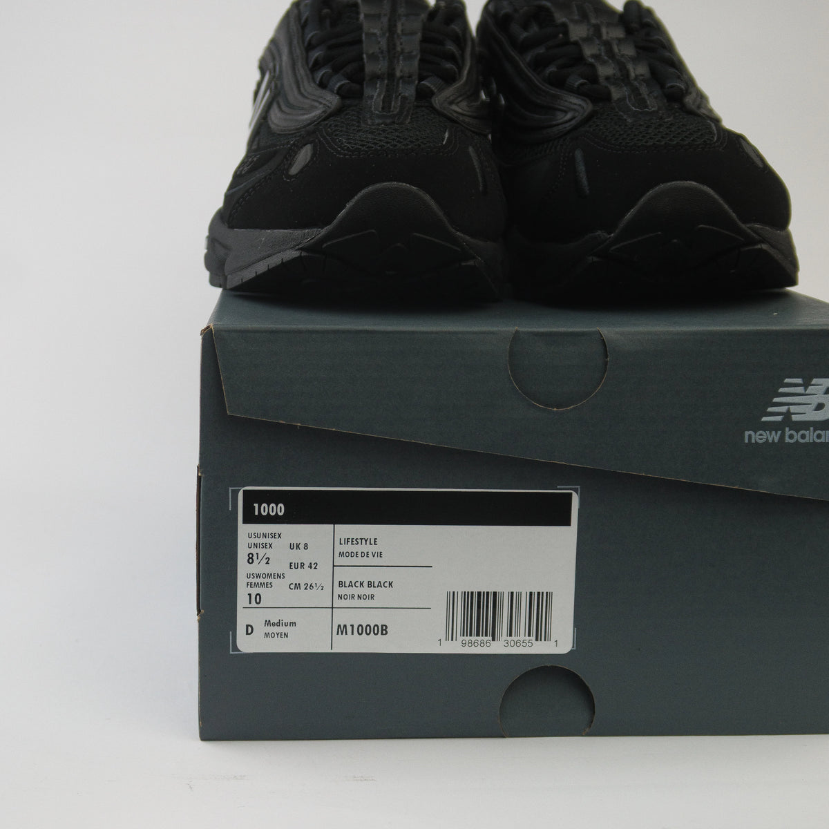 New Balance 1000 Full Black
