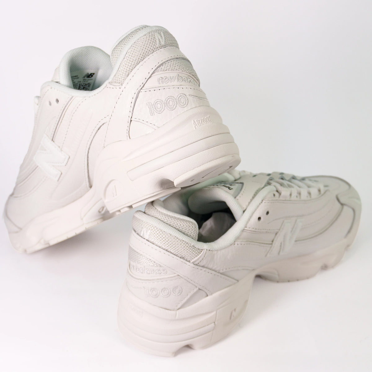 New Balance 1000 Sea Salt Leather White
