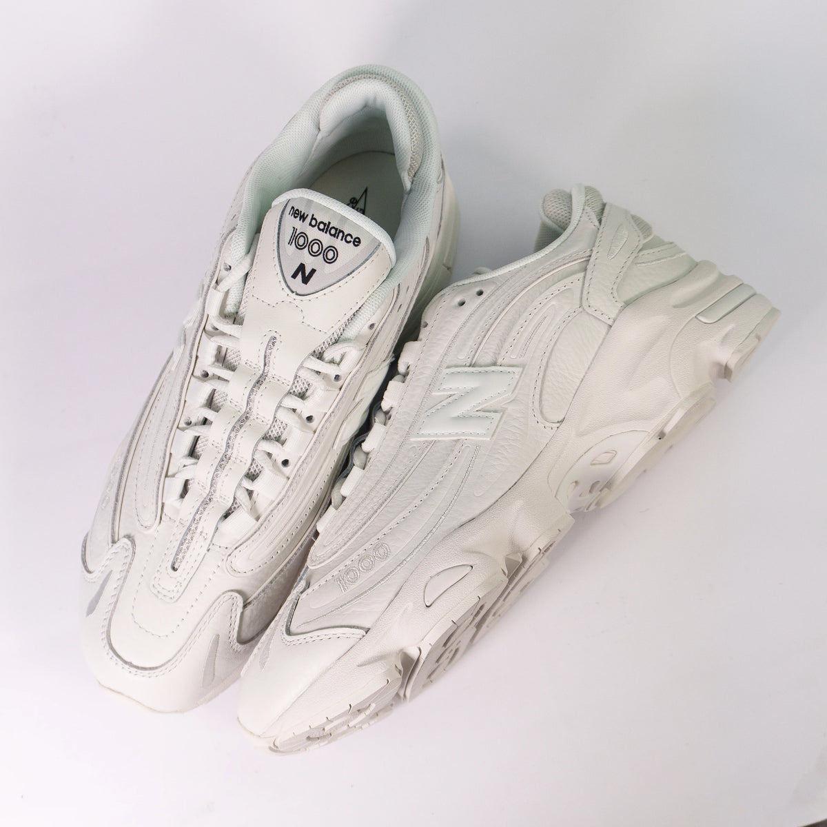 New Balance 1000 Sea Salt Leather White