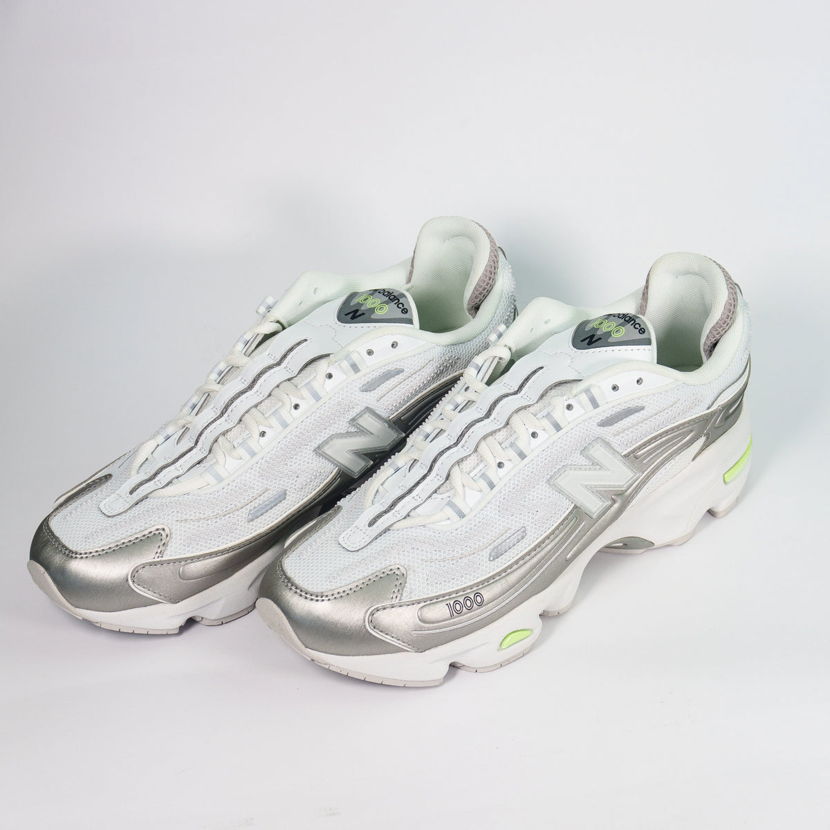 New Balance 1000D Silver Metallic Mint Flash