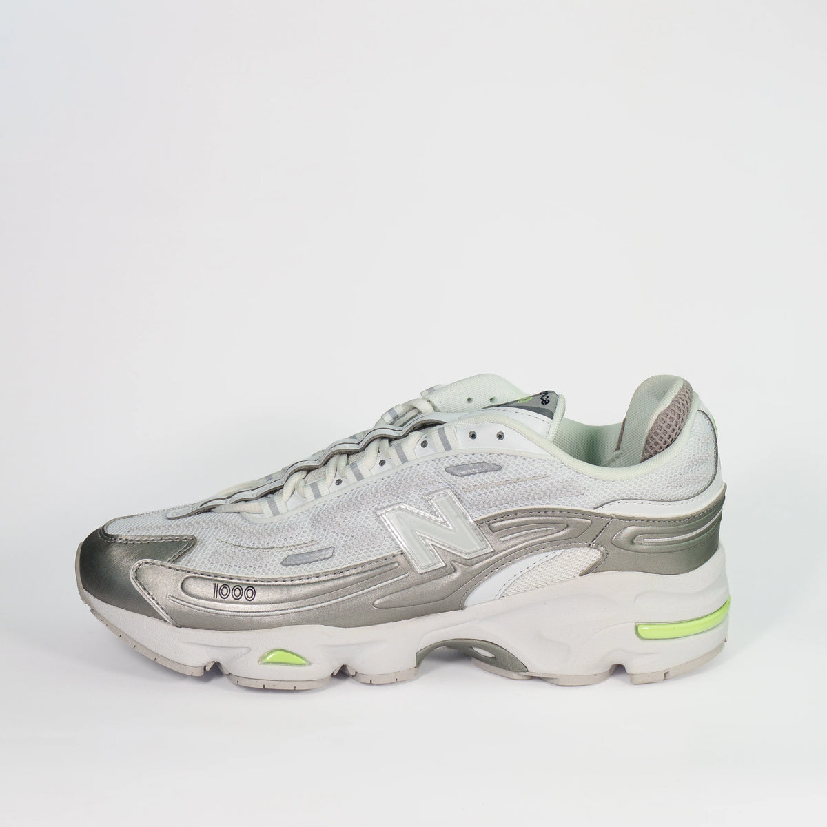 New Balance 1000D Silver Metallic Mint Flash