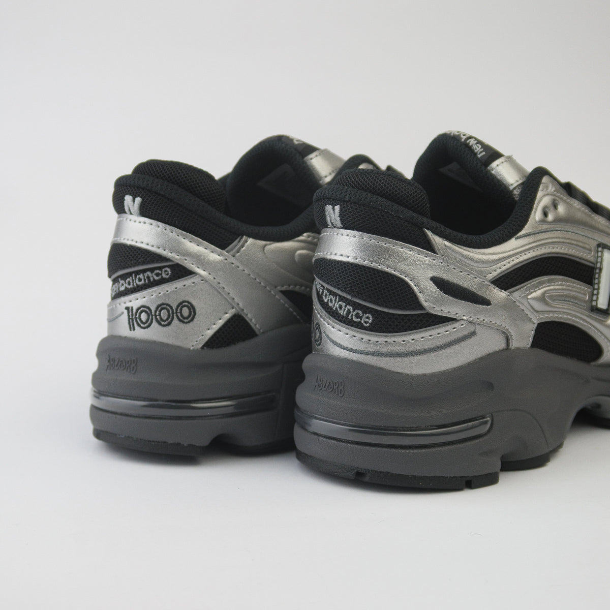 New Balance 1000 Silver Metallic Black