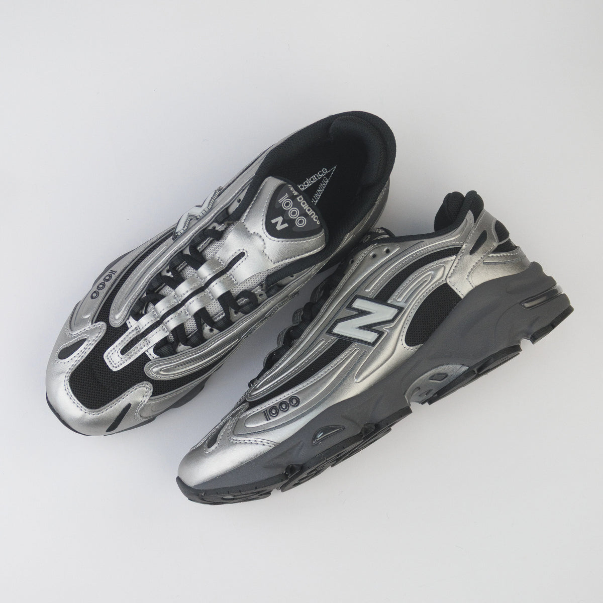 New Balance 1000 Silver Metallic Black