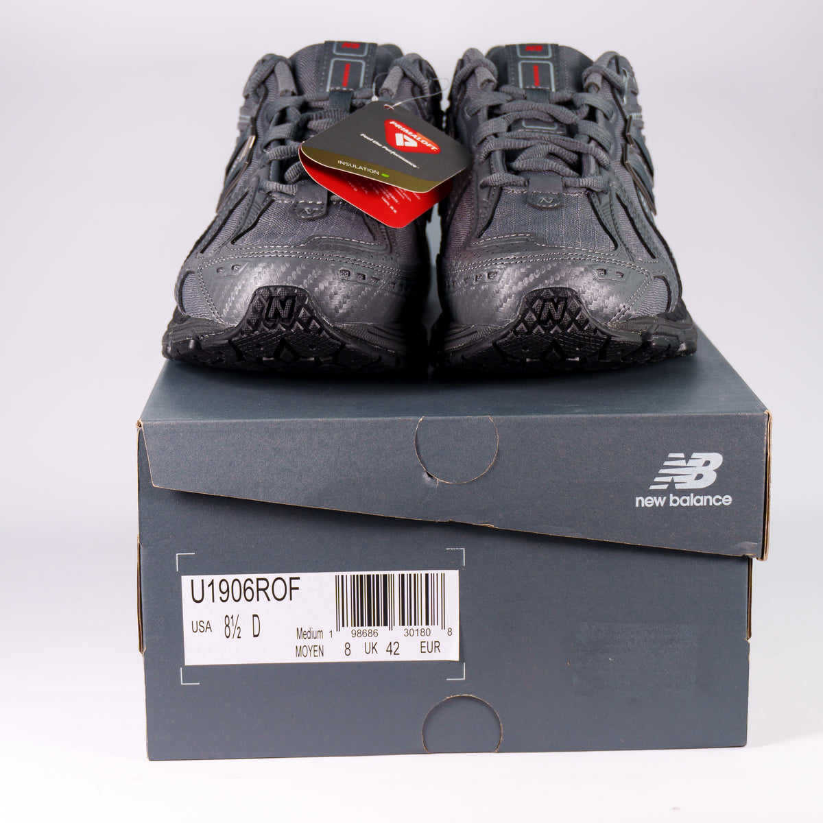 New Balance 1906R Primaloft на коробці NB з етикеткою U1906ROF