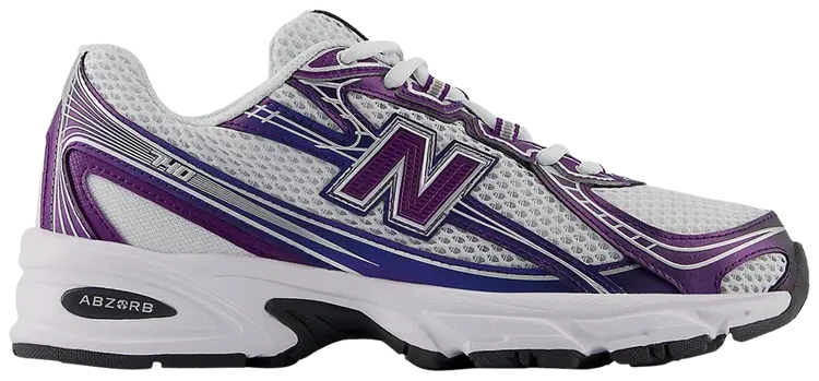 New Balance 740 White Concord Grape