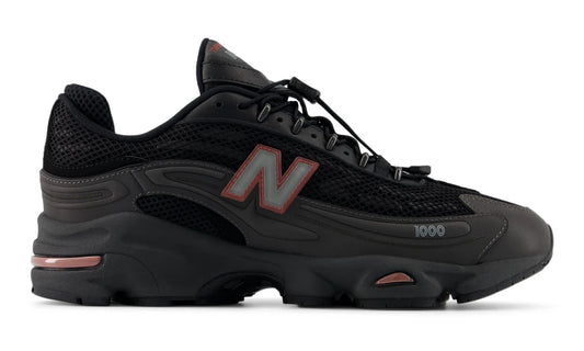 New Balance 1000G Black Metallic Red Rock Reflective