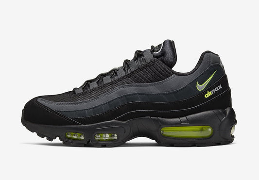 Nike Air Max 95 Black Volt Retro Logo